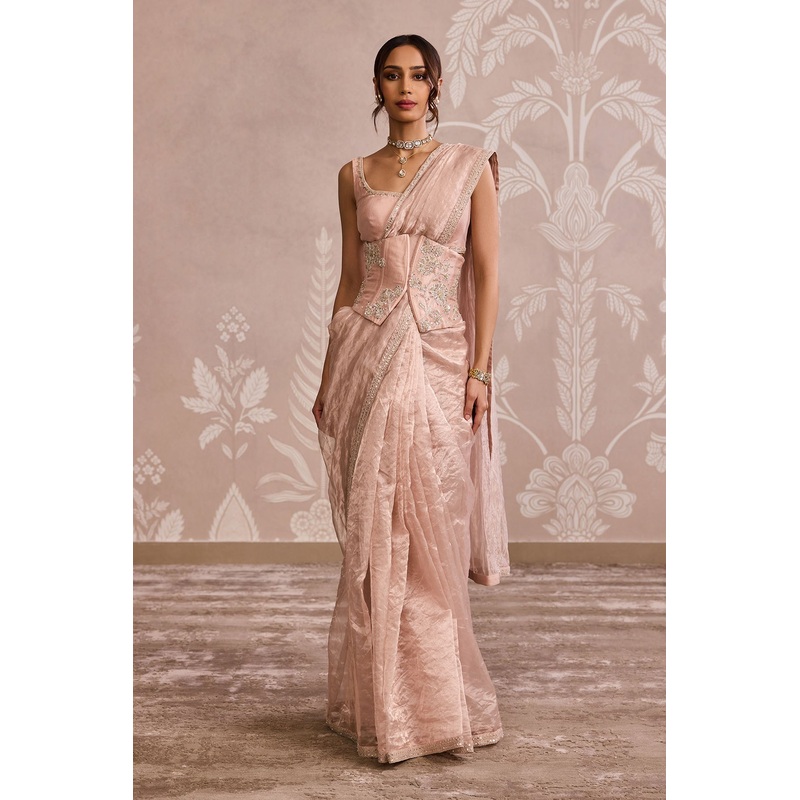 Camellia Corset belt Rose Gold