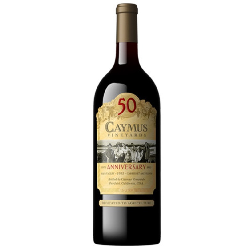 Caymus 50th Anniversary Napa Valley Cabernet Sauvignon 2022 One Liter