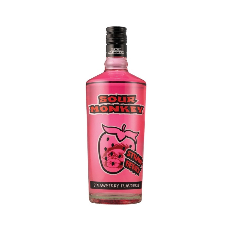 Sour Monkey Strawberry 750ml (ABV 10%)
