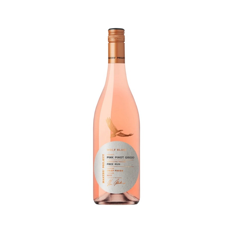 Wolf Blass Makers Project Pink Pinot Grigio 750ml (ABV 12%)