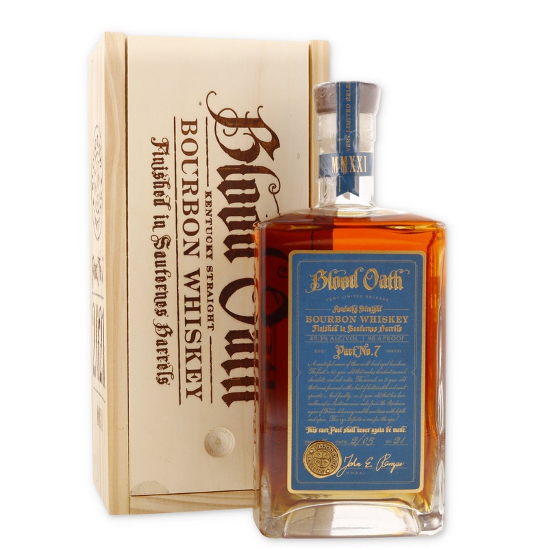 Blood Oath Pact 7 Kentucky Straight Bourbon Whiskey