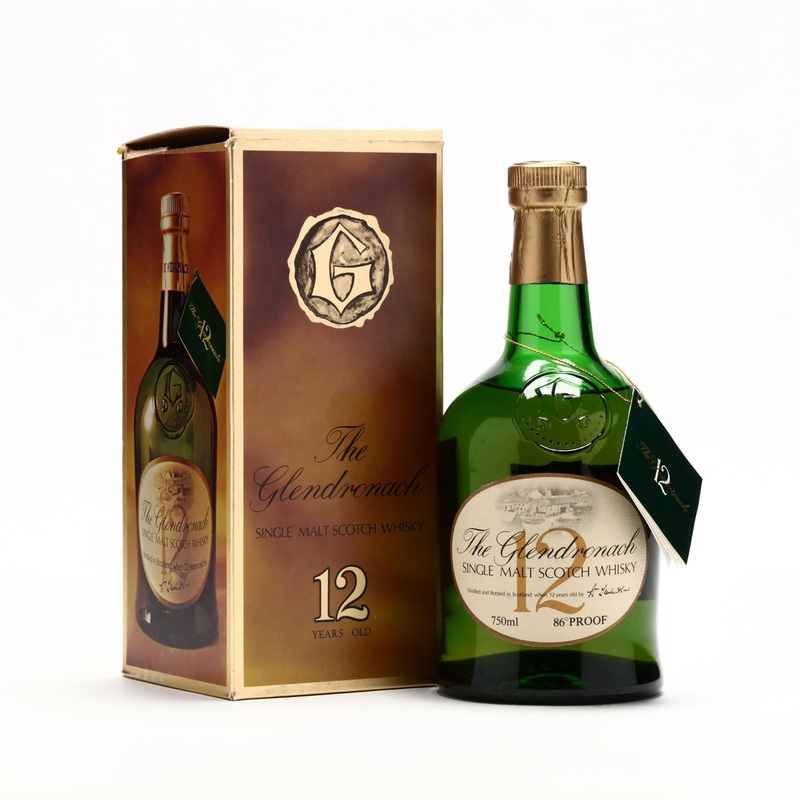 Glendronach 12 Year Old Single Malt Teacher's 1980s