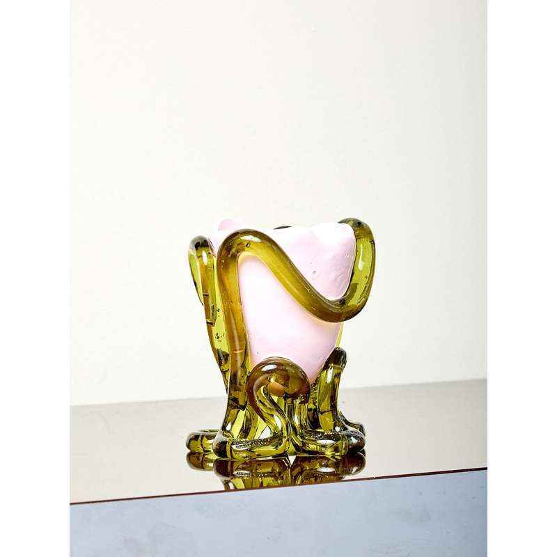 Mini Vessel Indian Summer - Pink/Olive
