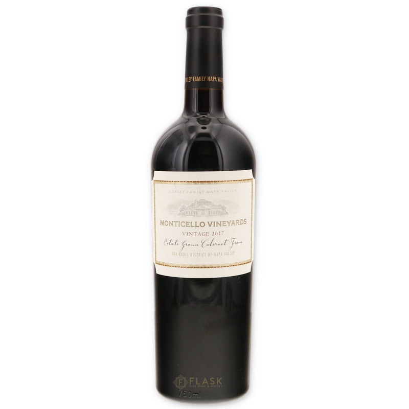 Monticello Vineyard Cabernet Franc 2017 750ml