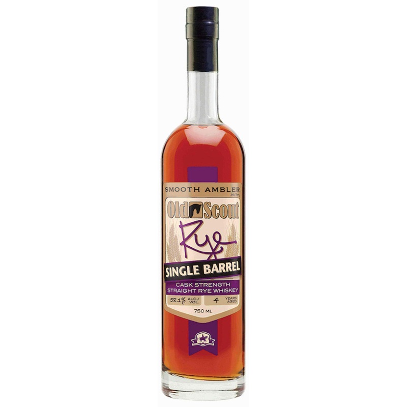 Smooth Ambler Old Scout 4 Year Old Single Barrel Cask Strength Rye