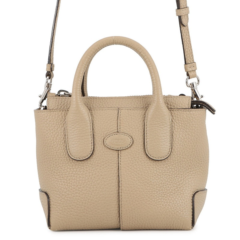 TODS Di 2way Shoulder Bag BeigeXBWDBSA0100WSS Leather Size Mini