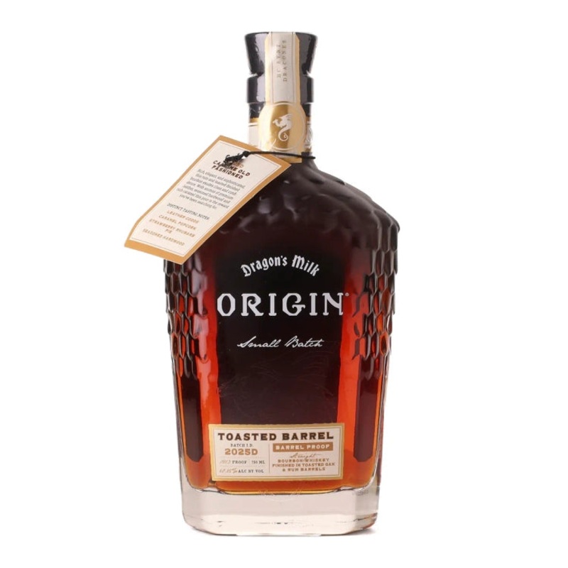 2025 New Holland Brewing Dragon's Milk Origin Toasted Barrel Small Batch Bourbon Whiskey 750ml