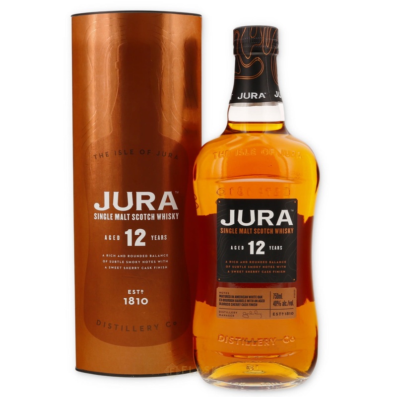 Jura 12 Year Old Single Malt Scotch 750ml