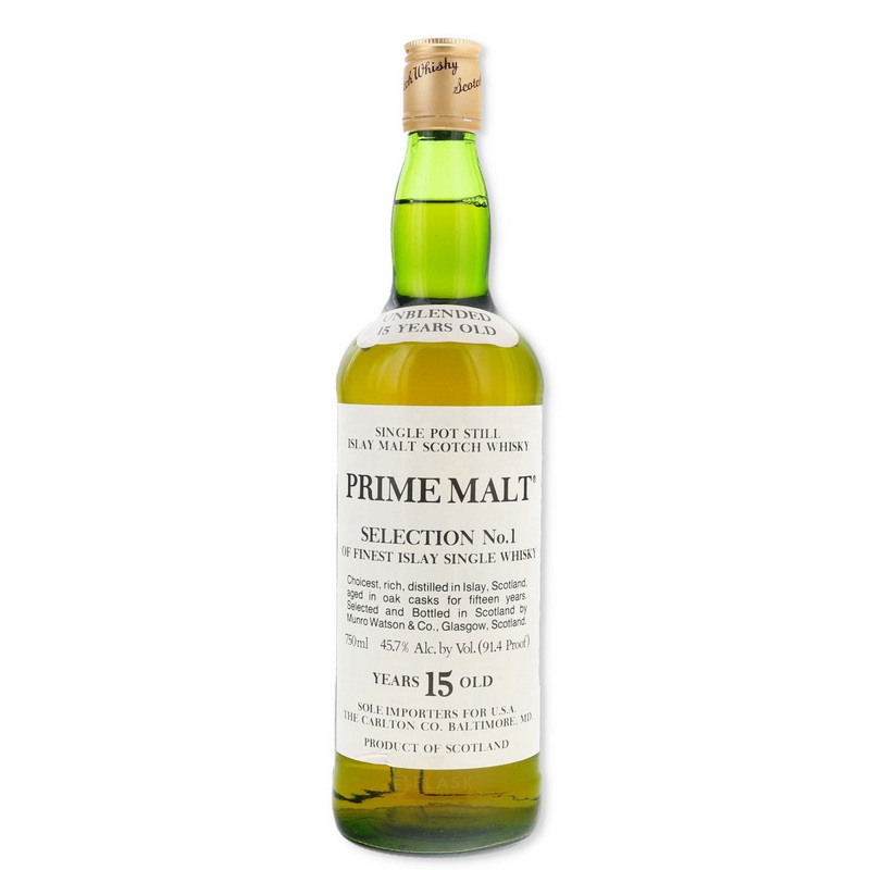 Laphroaig 15 Year Old Unblended Prime Malt Selection No.1 / Carlton Import