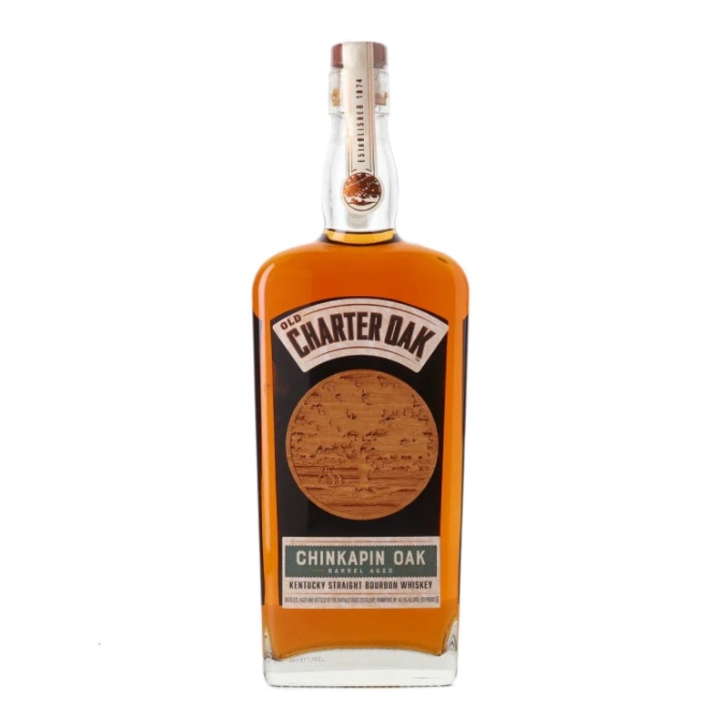 Old Charter Oak Chinkapin Oak Barrel Aged Kentucky Straight Bourbon Whiskey 750ml