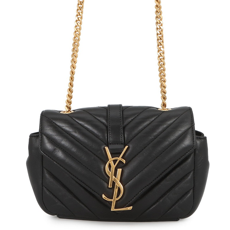 SAINT LAURENT PARIS Baby Chai ChainShoulder Bag Black399289BWT011000 Leather