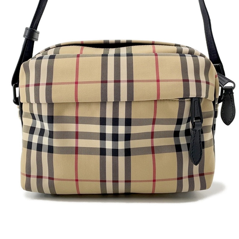 BURBERRY Nova Check Shoulder Bag Beige8084111 Nylon