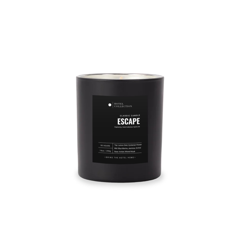 Classic Escape Candle Black