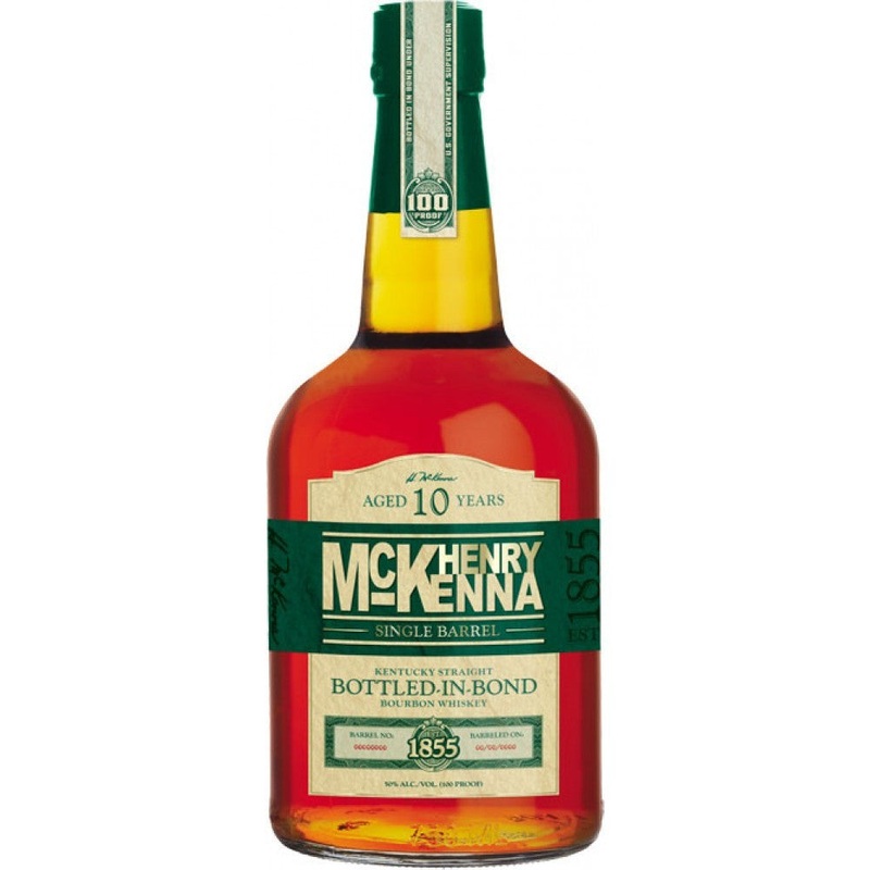 Henry Mckenna 10 Years Old Single Barrel Kentucky Straight Bourbon Whiskey