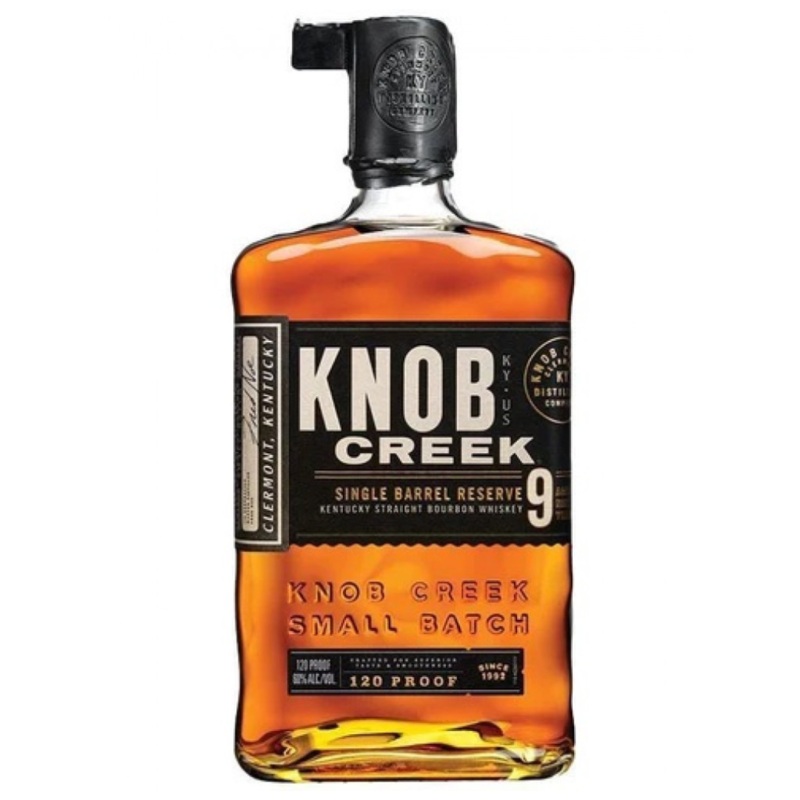 Knob Creek Single Barrel Reserve 9 Year Old Straight Bourbon Whiskey 750ml