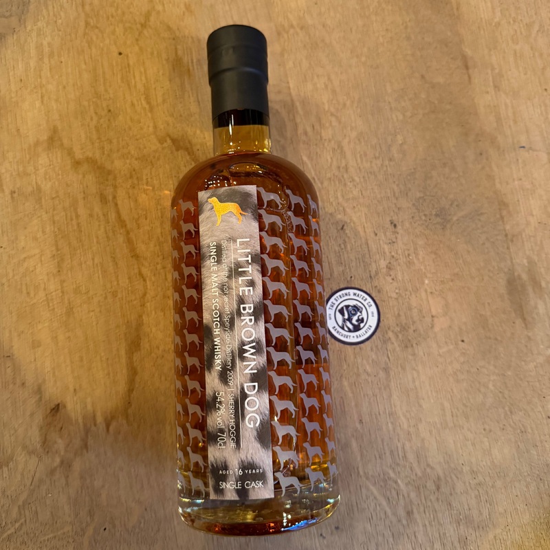 Speyside (Not Secret) 2009 16 Year Old Single Malt Scotch Whisky | Little Brown Dog