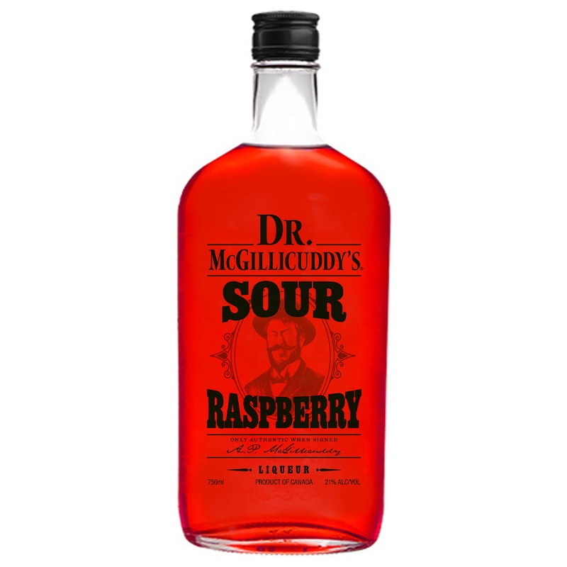 Dr. McGillicuddy's Sour Raspberry Liqueur