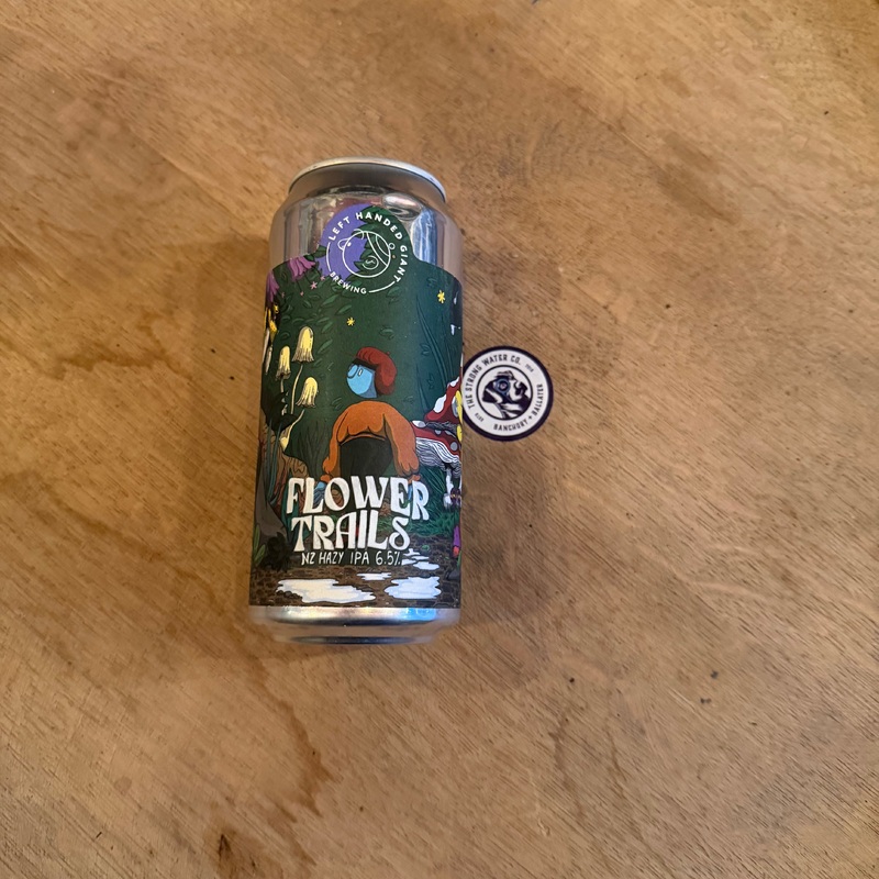 Flower Trails NZ Hazy IPA | Left Handed Giant