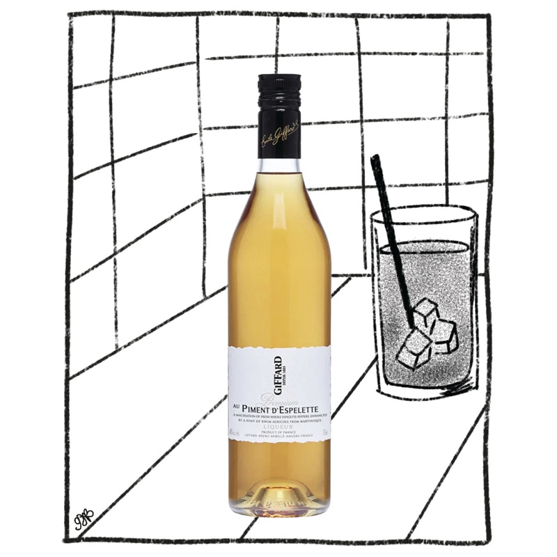 GIFFARD PIMENT D'ESPELETTE 750ML 40% ABV