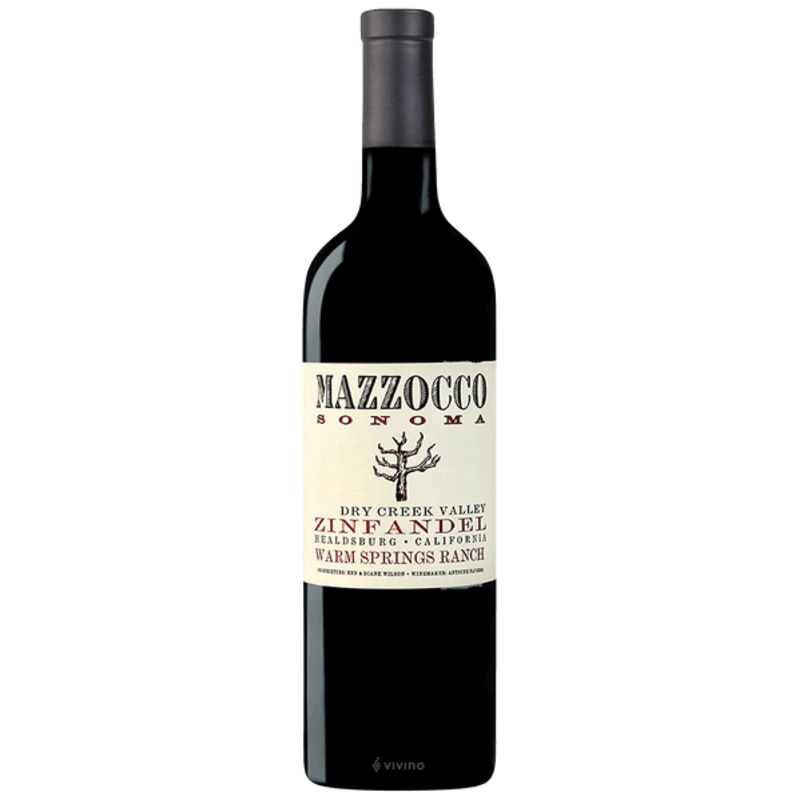 Mazzocco Zinfandel West Dry Creek Vineyard Reserve 2016
