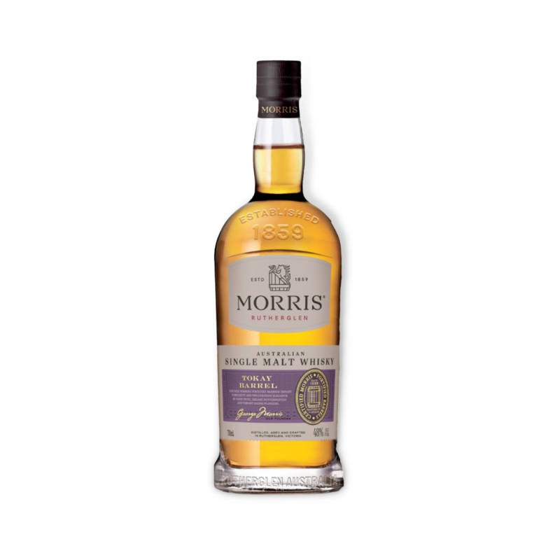 Morris Rutherglen Tokay Barrel Australian Single Malt Whisky 700ml (ABV 48%)