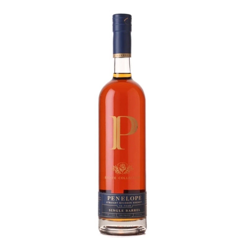 Penelope Estate Collection Single Barrel 10 Year Old Straight Bourbon Whiskey 750ml