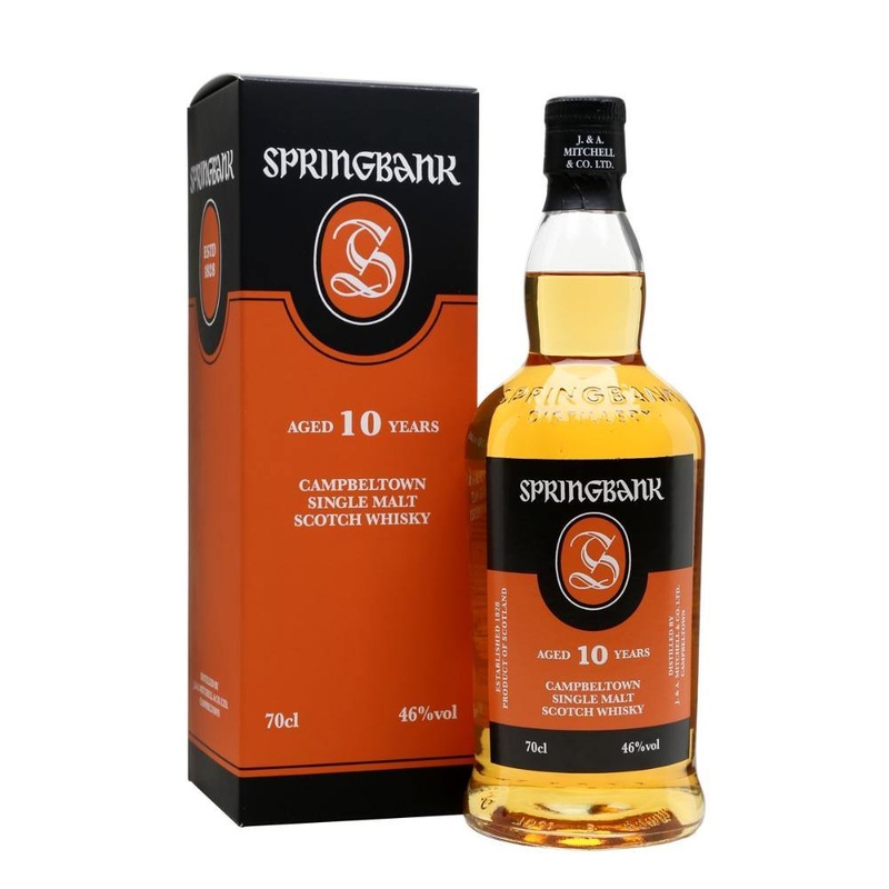 Springbank 10 Years Old Campbeltown Single Malt Scotch Whisky