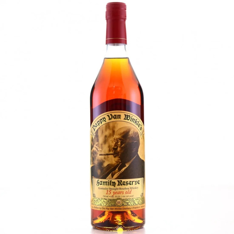 2017 Old Rip Van Winkle Pappy Van Winkle's Family Reserve 15 Year Old Kentucky Straight Bourbon Whiskey 750ml
