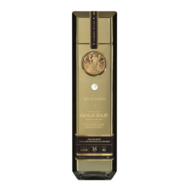 Gold Bar Whiskey Diamond Edition X Kyle Chan 750mL