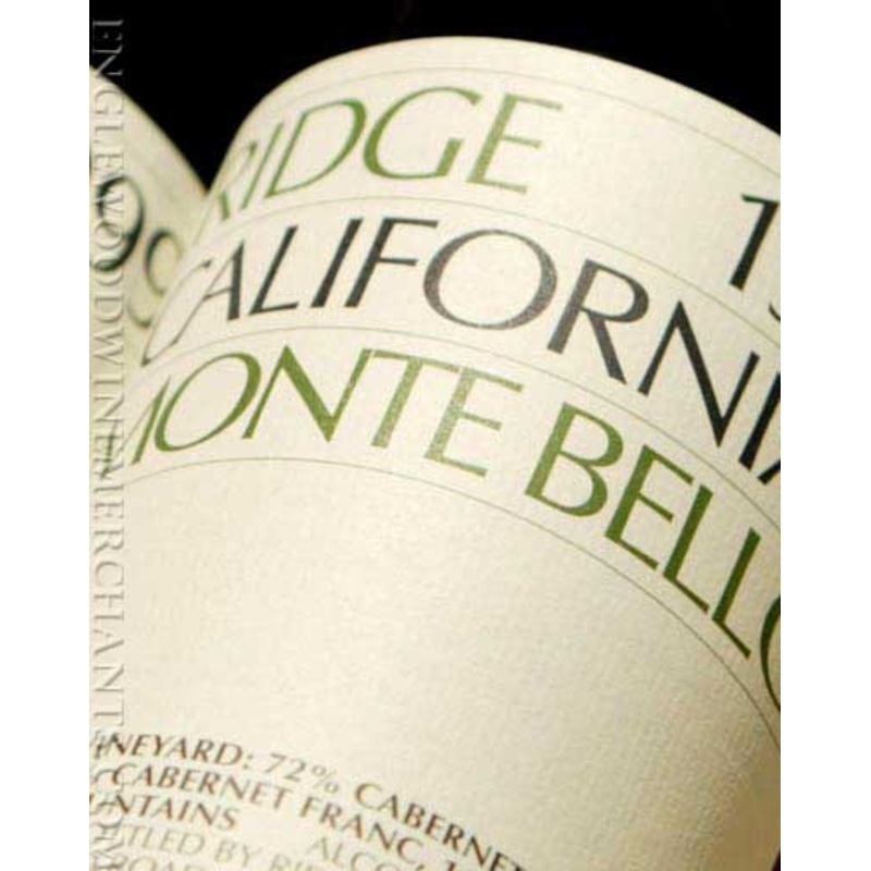 2020 Ridge, "Monte Bello" Cabernet Blend, Sonoma