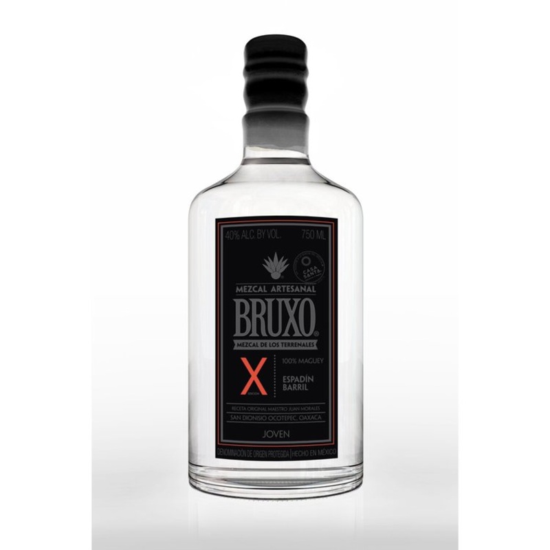 Bruxo Mezcal Artesanal Joven Edicion X Espadin Barril 80