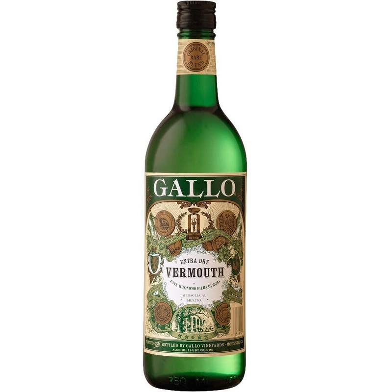 E J Gallo Extra Dry Vermouth spirits 750ML