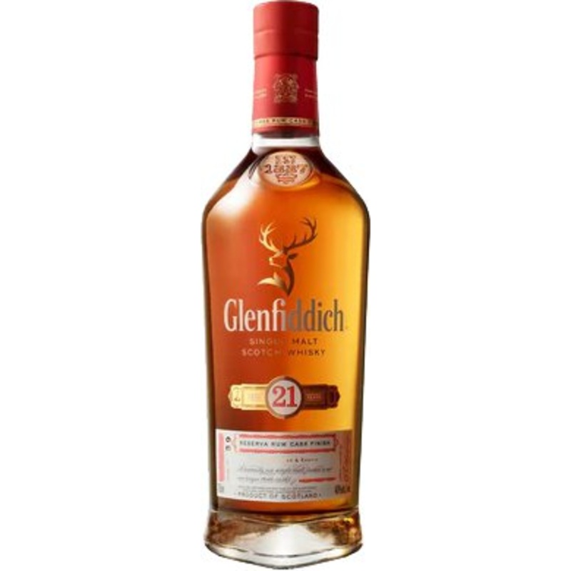 Glenfiddich 21Y Gran Reserva Rum Cask Finish 750ML Whiskey