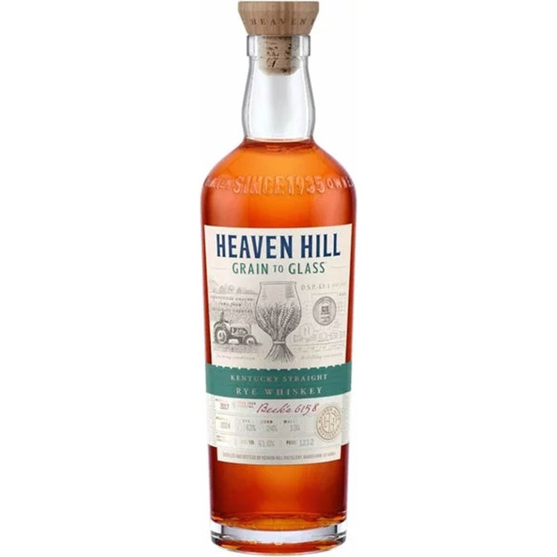 Heaven Hill Grain to Glass Rye Whiskey 700 mL