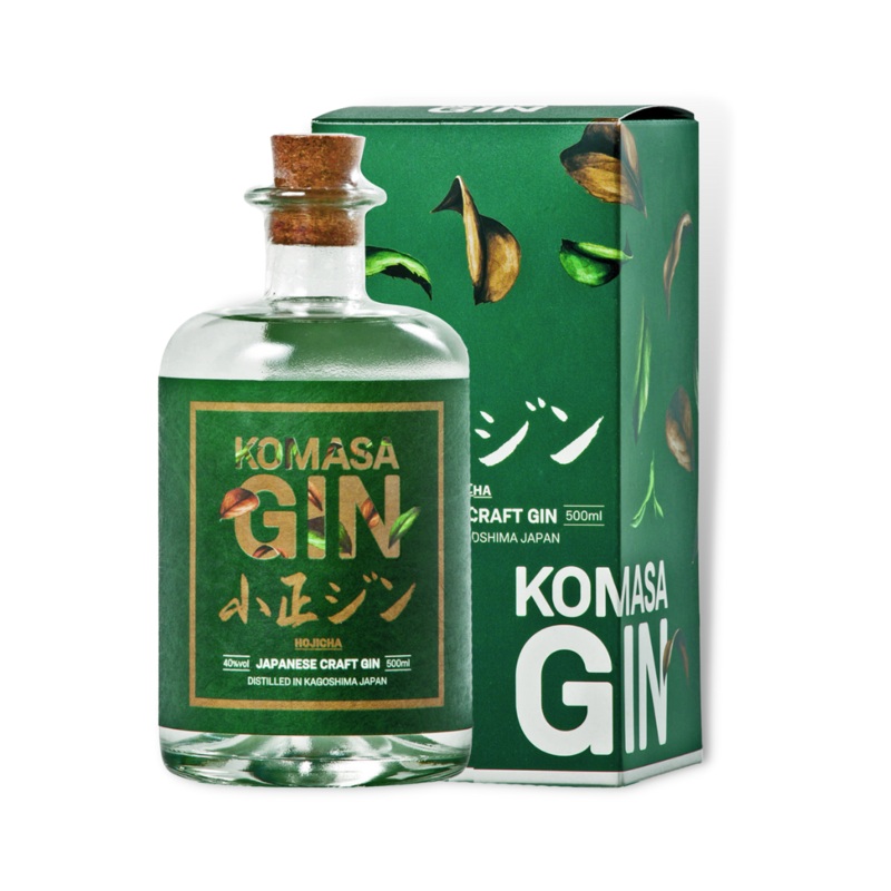 Komasa Gin Hojicha Japanese Crafted Gin 500ml (ABV 40%)