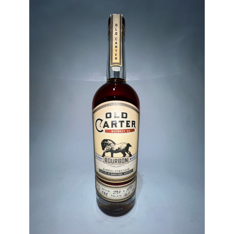 Old Carter Batch 4 Straight Bourbon Whiskey 750ml