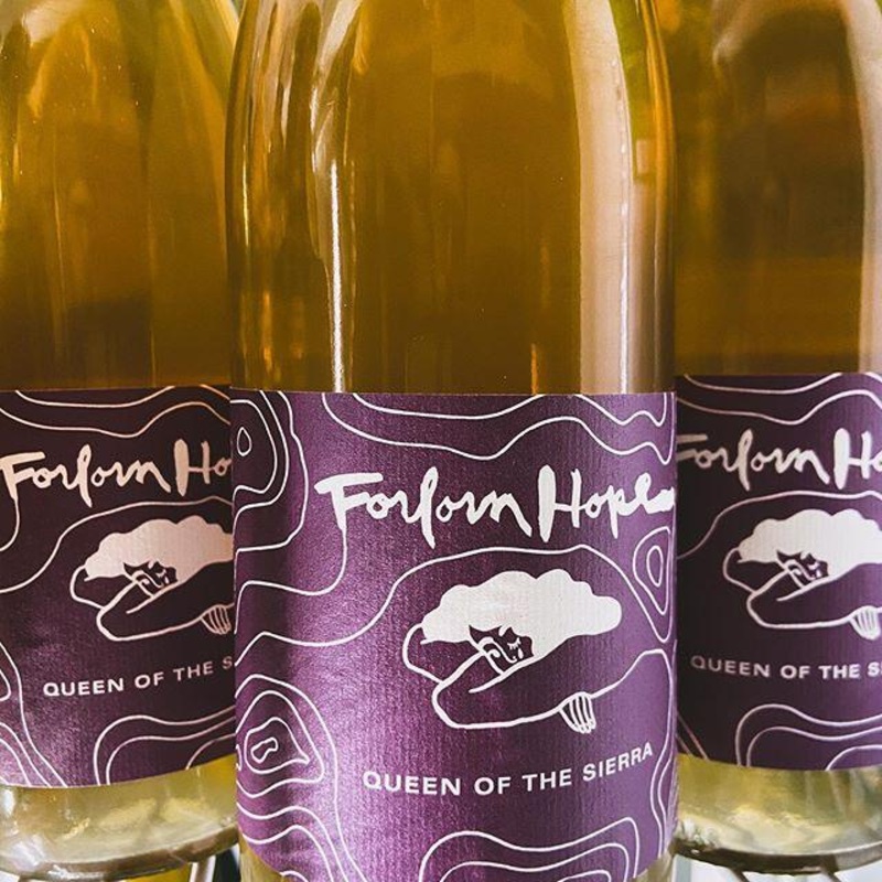 Forlorn Hope Queen of the Sierra Rorick Heritage Vineyard Estate Amber Wine Sierra Foothills