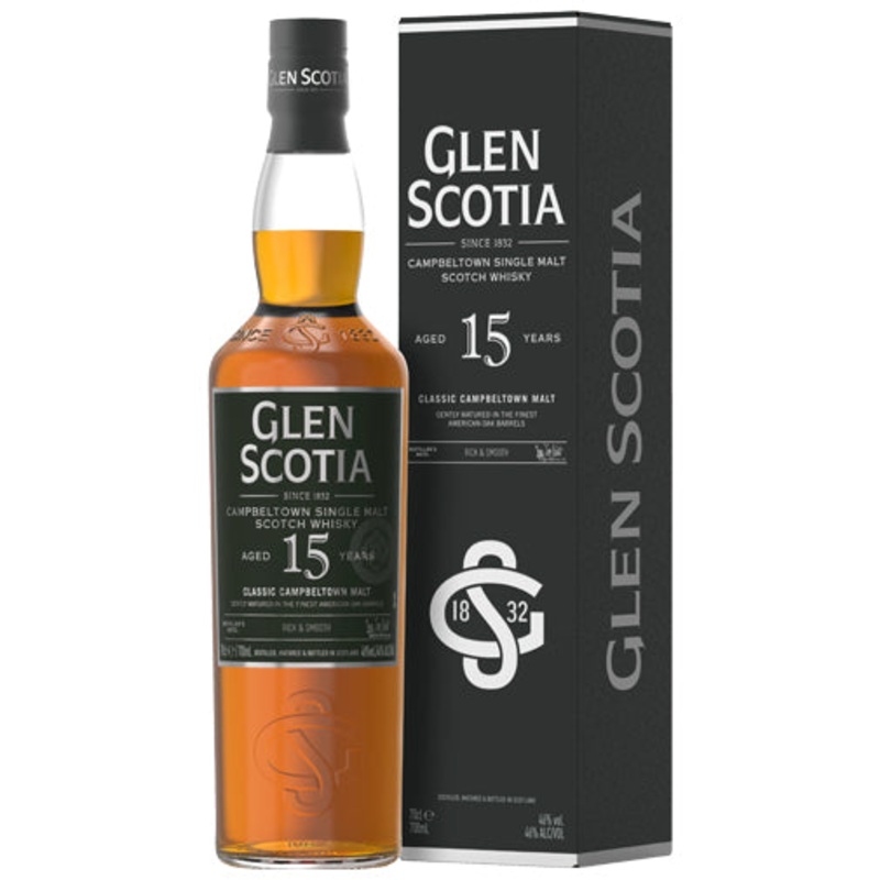 Glen Scotia Single Malt Scotch Whisky 15 Years Old 750mL