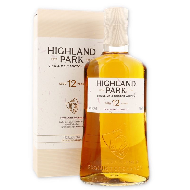 Highland Park 12 Year Old Single Malt Scotch Whisky