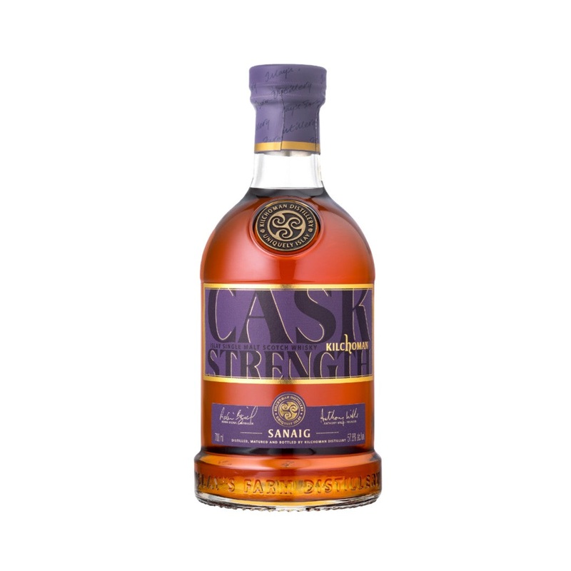 Kilchoman Sanaig Cask Strength Single Malt Scotch Whisky 700ml (ABV 57%)
