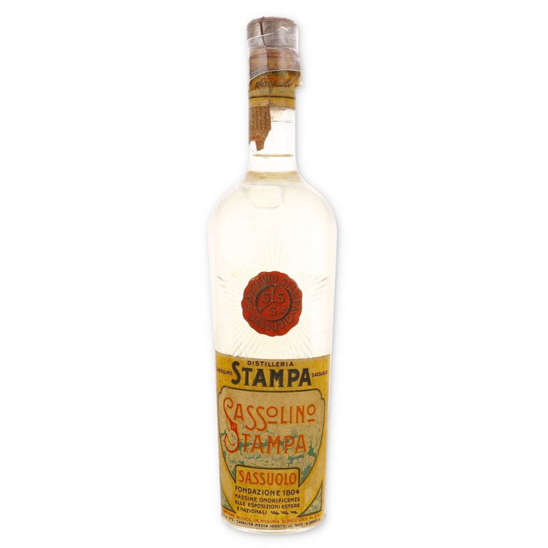 Stampa Sassolino Sassuolo Vintage Liqueur 500ml 1940s / 1950s