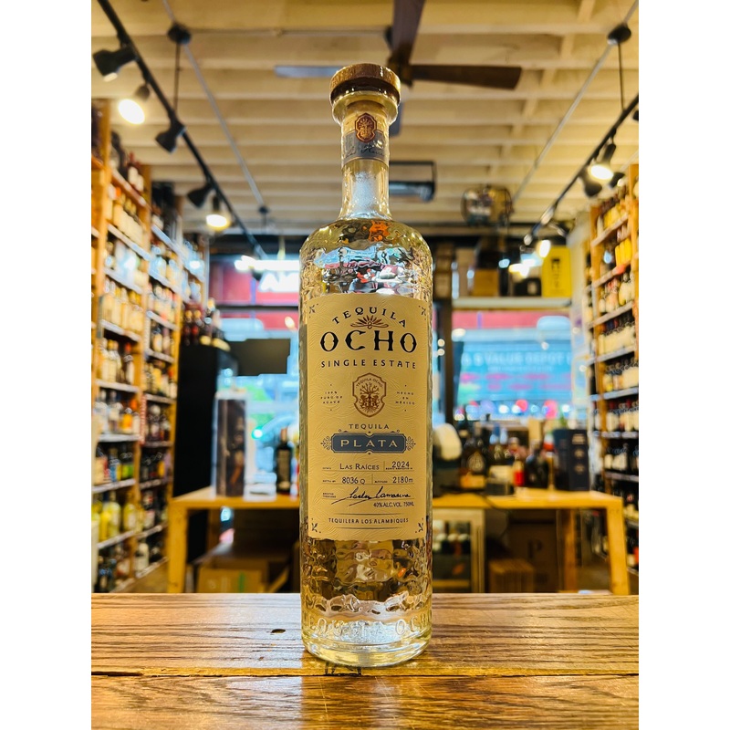 Tequila Ocho Plata Single Estate 750mL