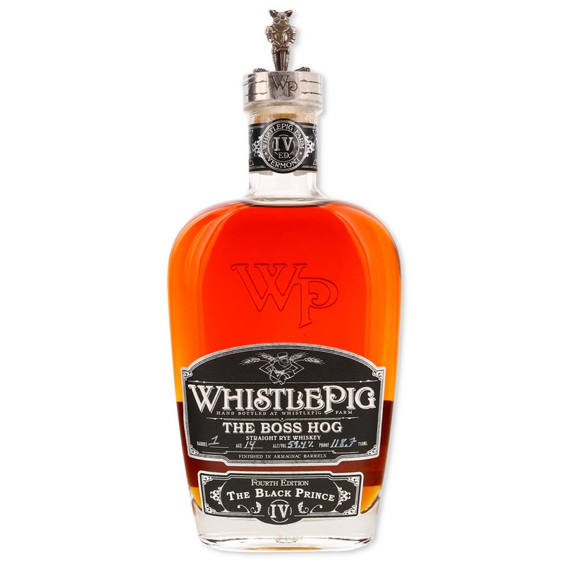 WhistlePig The Boss Hog Rye IV The Black Prince Rye Barrel 1 / "Skinny Prince"