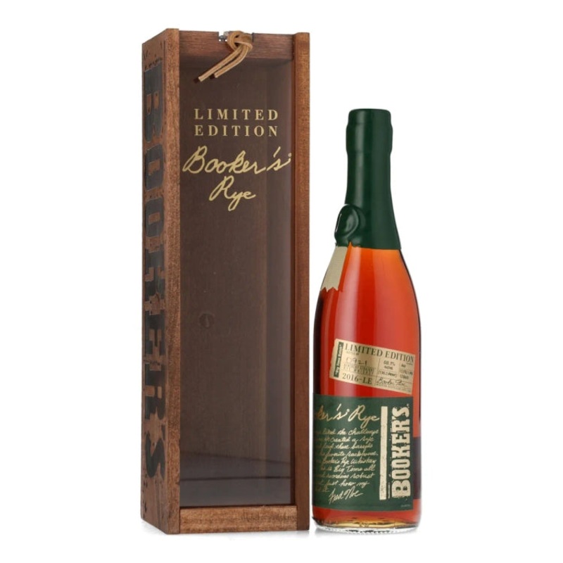 2016 Booker's Rye Big Time Batch Limited Edition 13 Year Old Straight Rye Whiskey 750ml