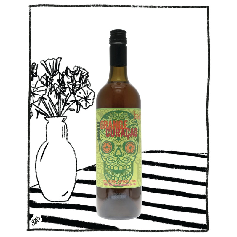 BROVO ORANGE CURAAO 750ML 35% ABV