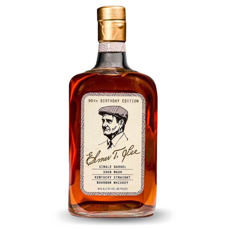 Elmer T. Lee 90th Birthday Edition Single Barrel Sour Mash Bourbon Whiskey 750ml