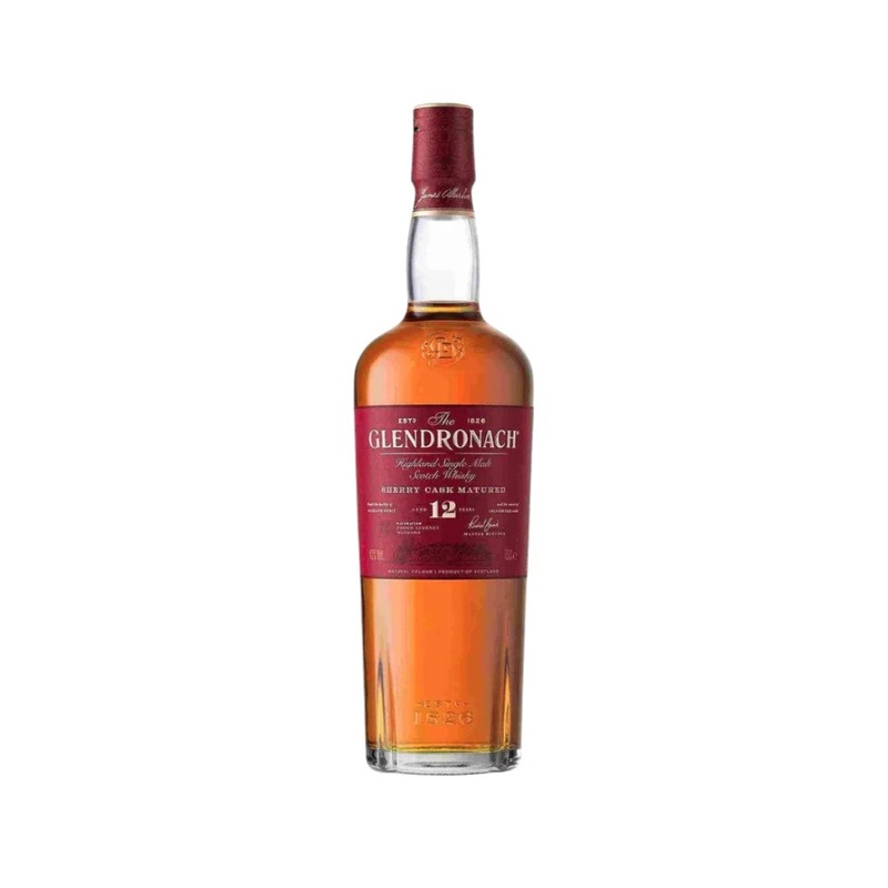 GlenDronach 12YO Single Malt Scotch Whisky 700ml (ABV 43%)