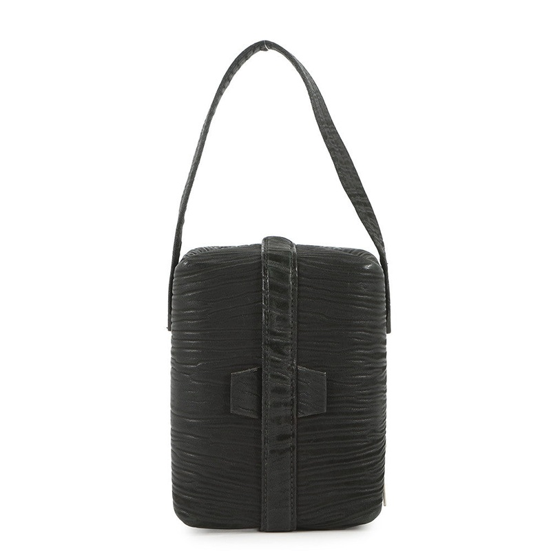 Valextra Valextra Trick Track Black Leather