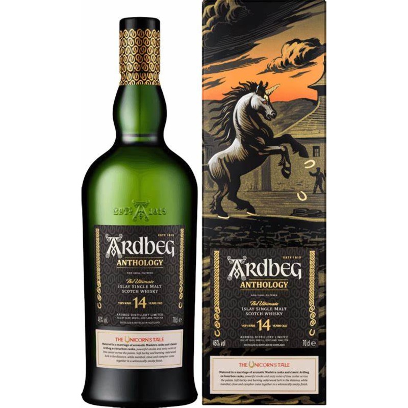 Ardbeg Anthology 'The Unicorn's Tale' 14 Year Old Single Malt Scotch Whisky 750 ML