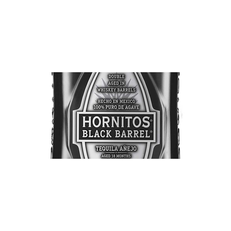 Hornitos Tequila Anejo Black Barrel 80 1L